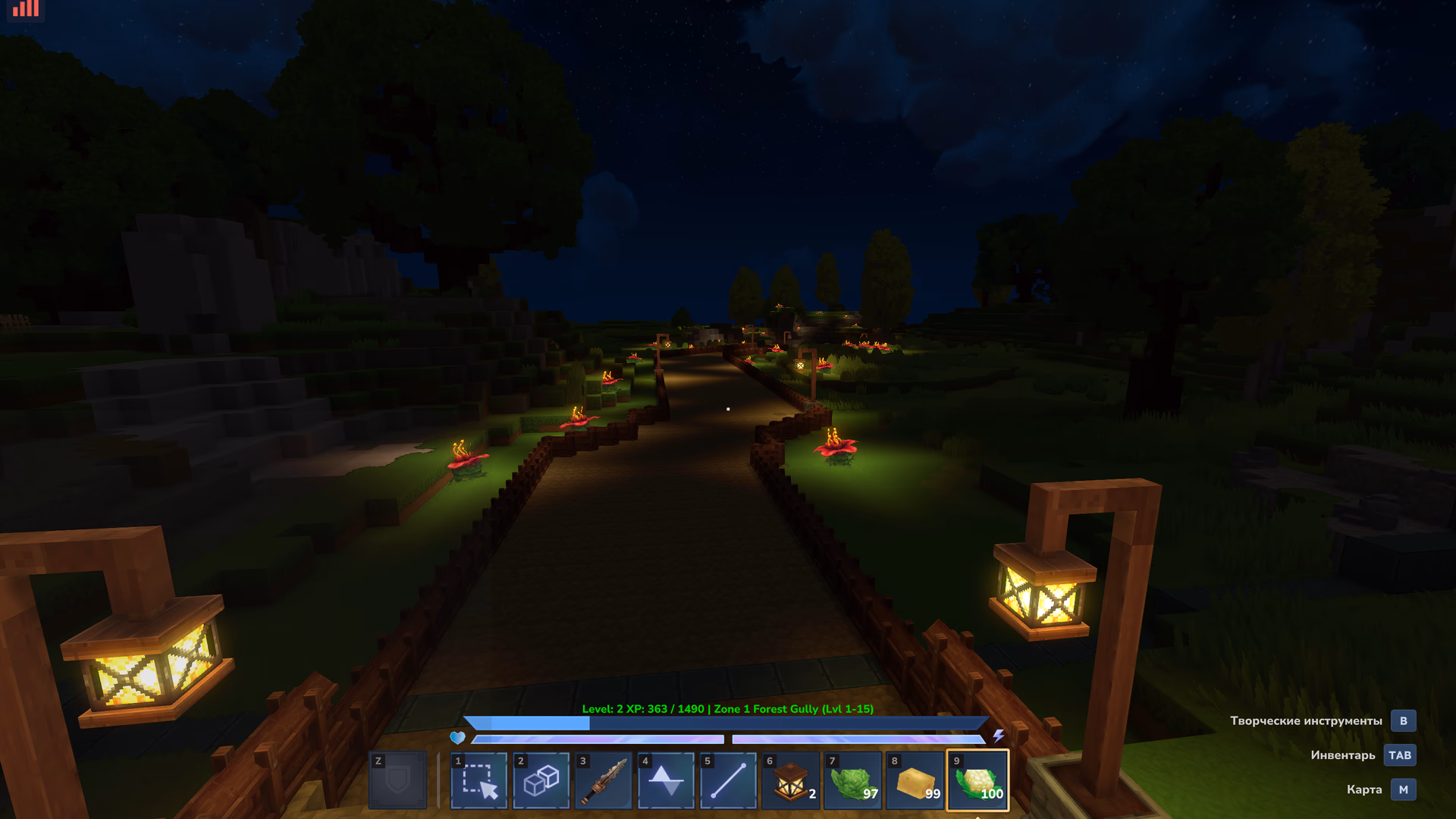 Server screenshot
