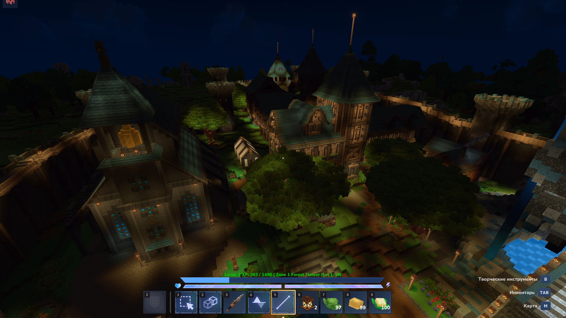 Server screenshot