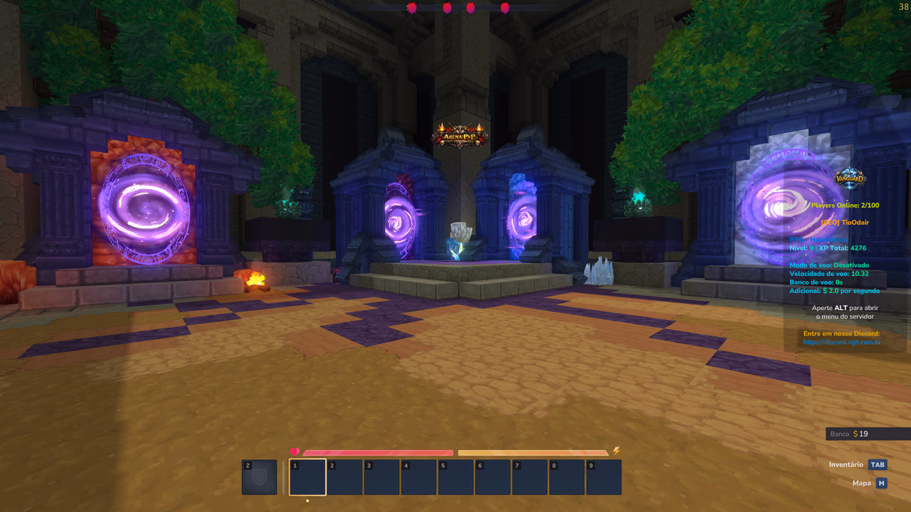Server screenshot